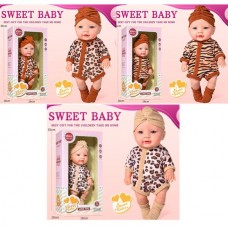 Кукла пупс BabyToys 12-M1-2-3 28см три вида пластмасса