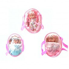 Пупс BabyToys 20127-1-2-3 с ліжком-коконом 19см, 3 види Пупс BabyToys 20127-1-2-3 с ліжком-коконом 19см, 3 види