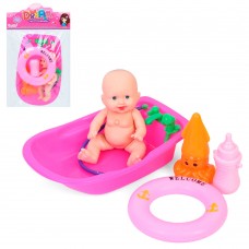 Пупс BabyToys 2025-F102 12см с ванной и аксессуарами Пупс BabyToys 2025-F102 12см с ванной и аксессуарами