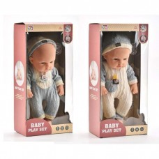 Пупс BabyToys 6899-50-51-W 29см пластиковый для девочки