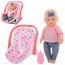 Кукла-пупс BabyToys 6980 35см с люлькой-переноской