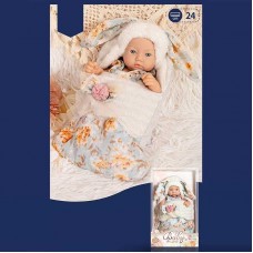 Пупс BabyToys 8818-7 с ковдрой-конвертом, 24 см