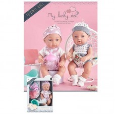 Кукла-пупс BabyToys 91008 с одеждой и аксессуарами, 33 см