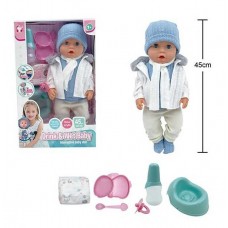 Кукла-пупс BL 251 L 45 см с аксессуарами и одеждой Кукла-пупс BL 251 L 45 см с аксессуарами и одеждой