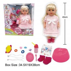 Кукла пупс BabyToys 45см с подвижными суставами и аксессуарами