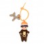 Пупс-брелок BabyToys DH2378 9см с петелькой, 4 вида