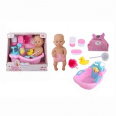 Пупс BabyToys LF99EG-1 28см с ванной и душем