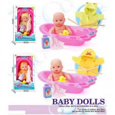 Пупс BabyToys LS 777 для ванны с 2 видами, пластиковый Пупс BabyToys LS 777 для ванны с 2 видами, пластиковый