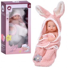 Кукла пупс BabyToys W10T-03-07E 25см с одеялом
