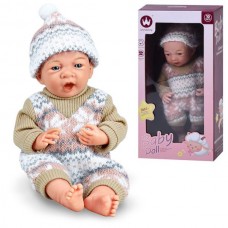 Пупс BabyToys W10T-14A пластиковый 25см для девочки Пупс BabyToys W10T-14A пластиковый 25см для девочки
