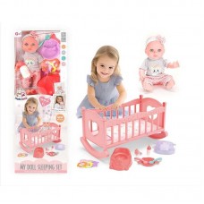 Пупс детский BabyToys WZB 8126-2 с голосовым чипом и аксессуарами Пупс детский BabyToys WZB 8126-2 с голосовым чипом и аксессуарами
