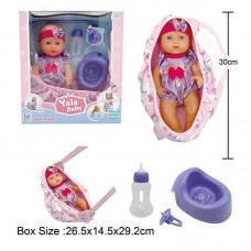 Пупс BabyToys YL 2430 интерактивный 30 см с аксессуарами