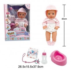 Кукла-пупс BabyToys YL 2440 высотой 40 см с аксессуарами