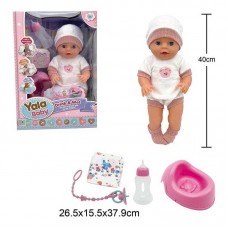 Кукла-пупс BabyToys YL 2440 40 см с аксессуарами и одеждой Кукла-пупс BabyToys YL 2440 40 см с аксессуарами и одеждой