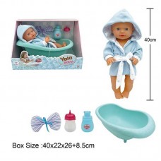 Пупс BabyToys YL 2440 высота 40 см с аксессуарами