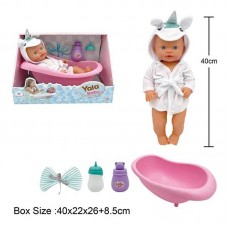 Кукла-пупс BabyToys YL 2440 J-E 40 см с аксессуарами для девочки