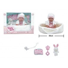 Пупс BabyToys YL 2512 гумовой 30 см с пустышкой и брязкальцем Пупс BabyToys YL 2512 гумовой 30 см с пустышкой и брязкальцем