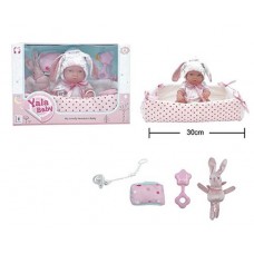 Пупс BabyToys YL 2512 пластиковый для девочки