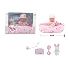 Пупс для девочки BabyToys YL 2512 пластиковый в коробке