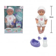 Кукла пупс BabyToys YL 2530 30 см с аксессуарами