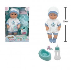 Кукла-пупс BabyToys YL 2530 30 см с аксессуарами