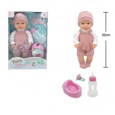 Кукла пупс BabyToys YL 2530 30 см с аксессуарами и одеждой Кукла пупс BabyToys YL 2530 30 см с аксессуарами и одеждой