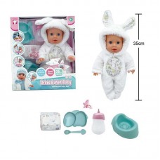 Пупс BabyToys YL 2535 пластиковый для девочки