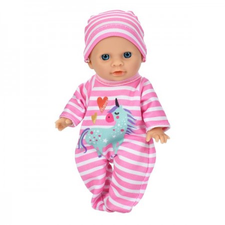 Пупс BabyToys YL2517K 17см с качалкой для девочки