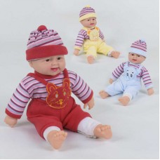 Пупс хохотун BabyToys 1608-1 смеется 40 см микс видов Пупс хохотун BabyToys 1608-1 смеется 40 см микс видов