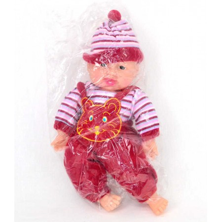 Кукла пупс хохотун BabyToys 2545 смеется пластиковая