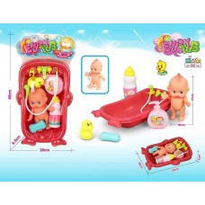 Пупс для ванны BabyToys 669-228 пластиковый для девочки Пупс для ванны BabyToys 669-228 пластиковый для девочки