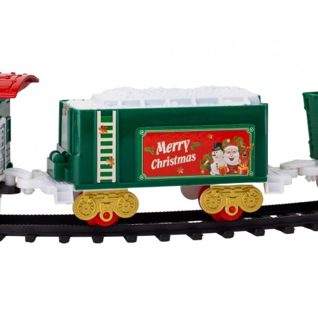Різдвяний паровоз з музикою Merry Christmas 185 см, 9126-005 Різдвяний паровоз з музикою Merry Christmas 185 см, 9126-005
