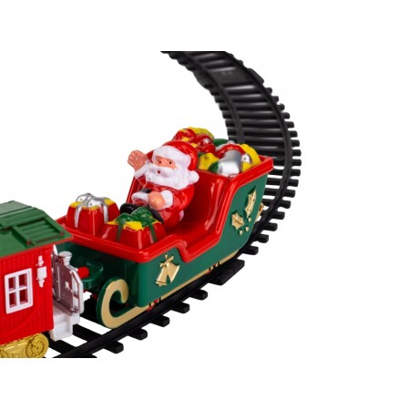 Різдвяний паровоз з музикою Merry Christmas 185 см, 9126-005 Різдвяний паровоз з музикою Merry Christmas 185 см, 9126-005