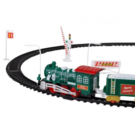 Різдвяний паровоз з музикою Merry Christmas 185 см, 9126-005 Різдвяний паровоз з музикою Merry Christmas 185 см, 9126-005