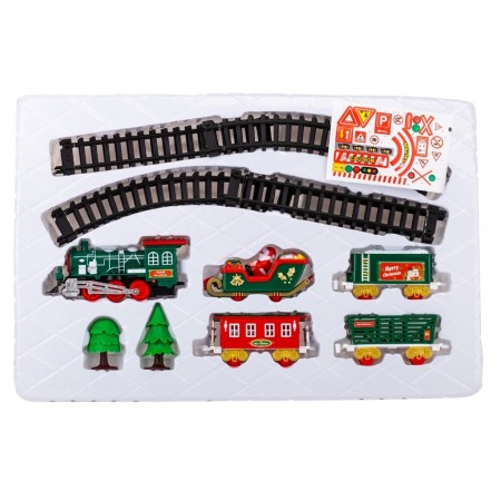 Різдвяний паровоз з музикою Merry Christmas 185 см, 9126-005 Різдвяний паровоз з музикою Merry Christmas 185 см, 9126-005