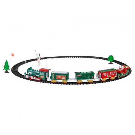 Різдвяний паровоз з музикою Merry Christmas 185 см, 9126-005 Різдвяний паровоз з музикою Merry Christmas 185 см, 9126-005