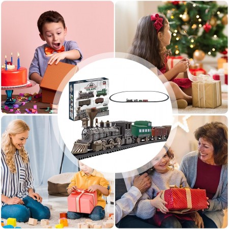 Железная дорога BabyToys YY 552 с автоматическим движением, 22 элемента