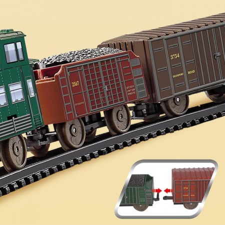 Железная дорога BabyToys YY 552 с автоматическим движением, 22 элемента