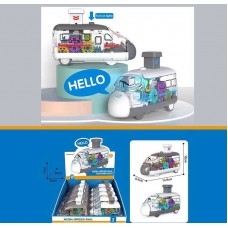 Детская железная дорога BabyToys HY 609 из 10 вагонов пластиковых