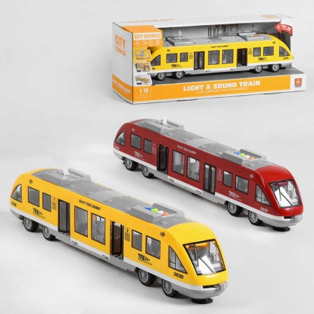 Поезд BabyToys WY 920 AB со светом и звуком, инерционный