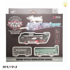 Детская железная дорога BabyToys 4299-80 со светом на батарейках Детская железная дорога BabyToys 4299-80 со светом на батарейках