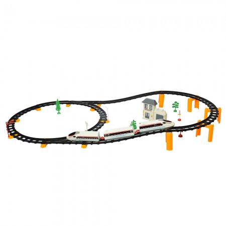 Детская железная дорога BabyToys 2936A-11 со светом 396см