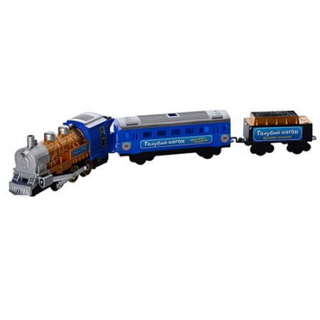 Железная дорога BabyToys 70144 со светом и дымом 282см