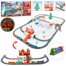 Детская железная дорога BabyToys 21816 со светом и музыкой