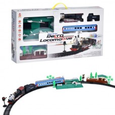 Детская железная дорога BabyToys 22836 со станцией и светом
