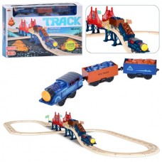 Детская железная дорога BabyToys 4147B с музыкой и USB зарядкой Детская железная дорога BabyToys 4147B с музыкой и USB зарядкой