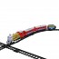 Железная дорога 7016 (610) Голубой вагон, 580см, локомотив 22,5см, вагон 3шт, станция, муз(укр), свет, дым, 22предм, на бат-ке, в кор-ке Железная дорога 7016 (610) Голубой вагон, 580см, локомотив 22,5см, вагон 3шт, станция, муз(укр), свет, дым, 22предм, на бат-ке, в кор-ке