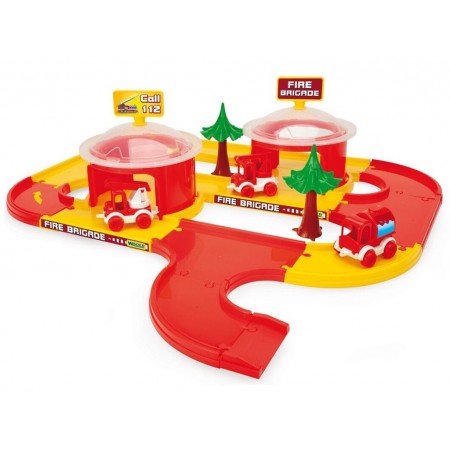 Play Tracks City – набор пожарная станция Wader 53510