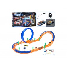 Игровой трек FT-68, 41 деталь, с машинкой на аккумуляторе и дистанционным управлением 24G, USB