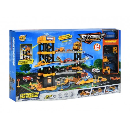 Игровой гараж MH-626, 4 этажа, звук и свет, лифт, 52×33,5×10 см, металл/пластик Игровой гараж MH-626, 4 этажа, звук и свет, лифт, 52×33,5×10 см, металл/пластик